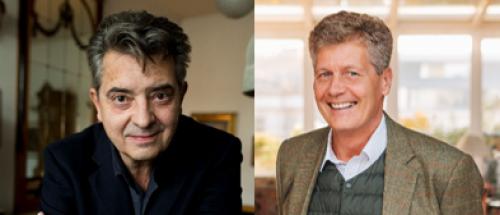 Kari und Christoph ballern weiter -  &copy; Archiv Theater Akzent